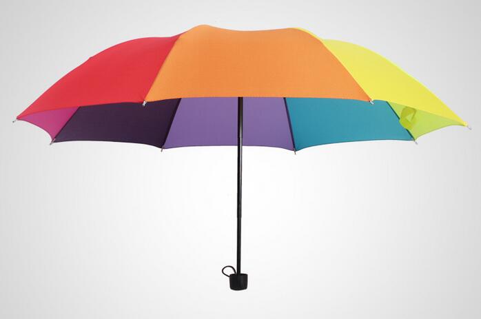 厂家生产三折叠遮阳伞定制礼品广告伞